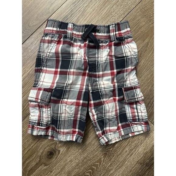 Gymboree 2T Toddler Boys Plaid Shorts Play Ball Line 2011/2012 EUC - Picture 1 of 3
